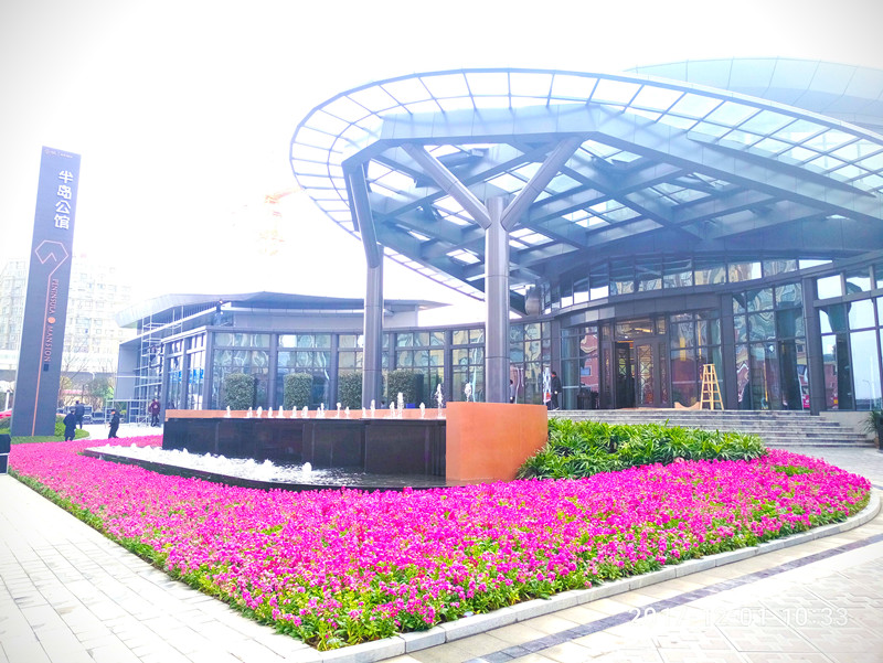 格林景觀再創精品：半島公館景觀雨污水工程高標準交付！